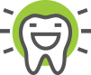 Animated tooth icon for family dentistry in Columbia, South Carolina at Simply Smile Family Dentistry